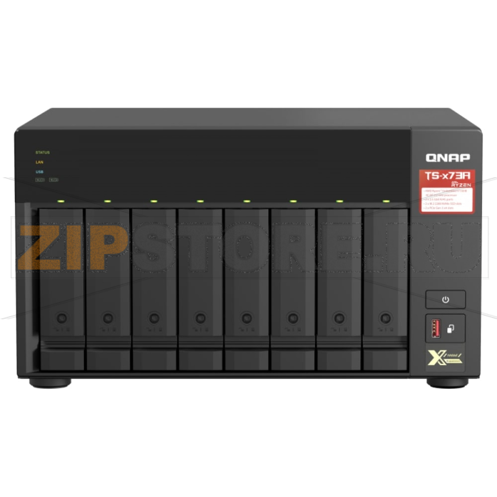 Накопитель сетевой QNAP TS-873A 