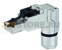 Соединитель PROFINET; RJ-45; Кат. 6А; угловые; AWG 22; Разгрузка от натяжения Wago 750-979/000-013