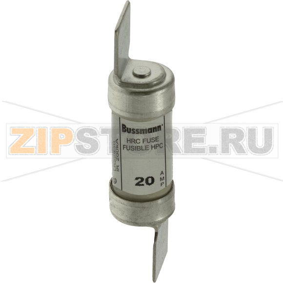 Предохранитель, 20 A, AC 600 В, DC 250 В, 200 кА, HRCI-CB, 14x61 мм, CSA Eaton 20AMP CANADIAN FUS 