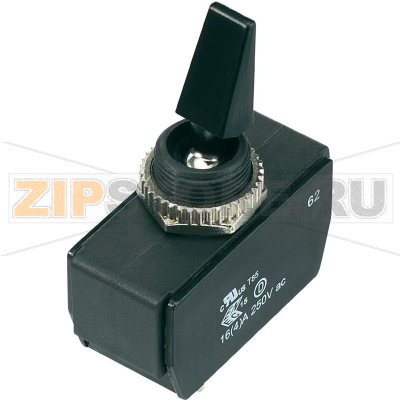 Тумблер 250 В/AC, 16 А, 1 x выкл/вкл, IP56, 1 шт SCI R13-447A3-01-HR 