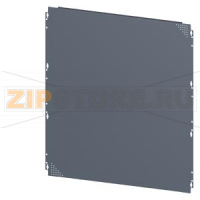 SIVACON, mounting plate, Quick assembly with screws, perforated, H: 1000 mm, W: 900 mm, zinc-plated Siemens 8MF1090-2AA12-0