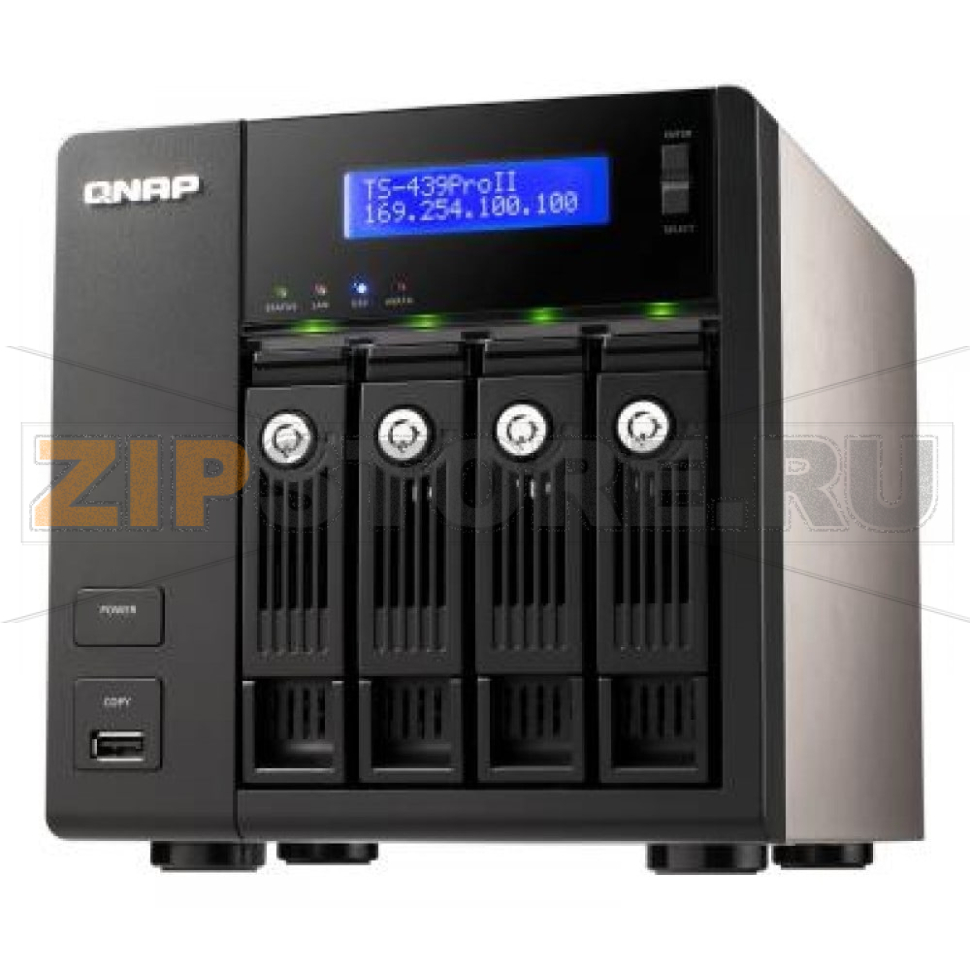Накопитель сетевой QNAP TS-439-PRO-II 