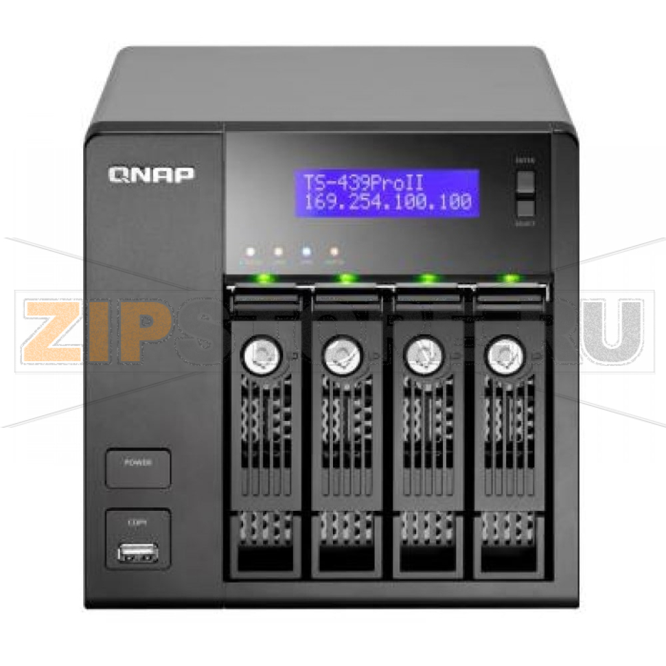 Накопитель сетевой QNAP TS-439-PRO-II 
