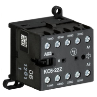 Миниконтактор K6-22-Z, 3 А, 400 В, AC3, катушка: 60 В/DC ABB GJH1213001R0223