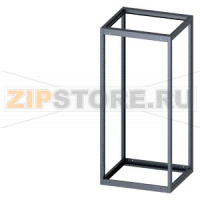 SIVACON, Supporting structure, for standard Empty enclosure, H: 2000 mm, W: 900 mm, T: 800 mm, RAL 7035 Siemens 8MF1098-2GS40
