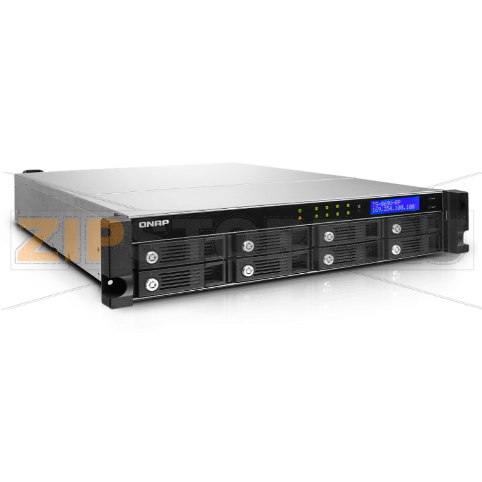 Накопитель сетевой QNAP TS-869U-RP 