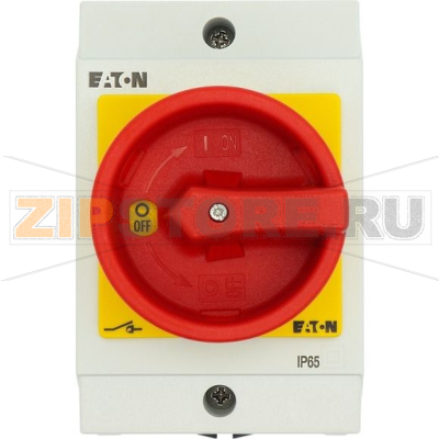 Выключатели главные, P1, 32 A, монтаж на поверхность, 3-полюсн Eaton P1-32/I1/SVB 