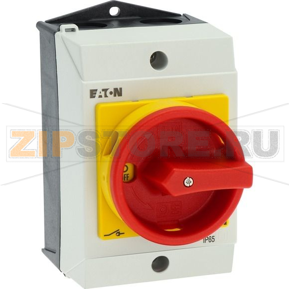 Выключатели главные, P1, 32 A, монтаж на поверхность, 3-полюсн Eaton P1-32/I1/SVB 