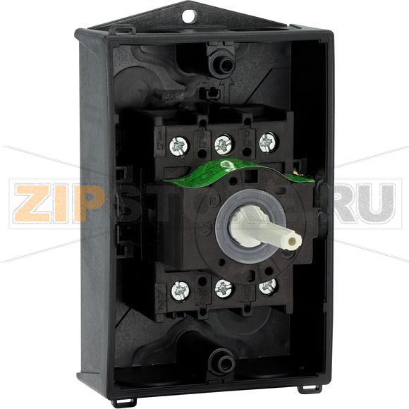 Выключатели главные, P1, 32 A, монтаж на поверхность, 3-полюсн Eaton P1-32/I1/SVB 