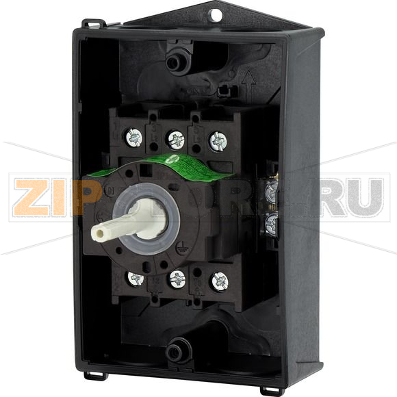 Выключатели главные, P1, 32 A, монтаж на поверхность, 3-полюсн Eaton P1-32/I1/SVB 