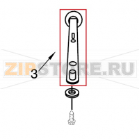 Switch lever & stud, black KitchenAid 5KPM50