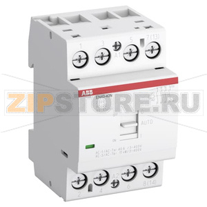 Контактор модульный с ручным управлением, EN40-40N-04 ABB 1SAE342111R0440 
