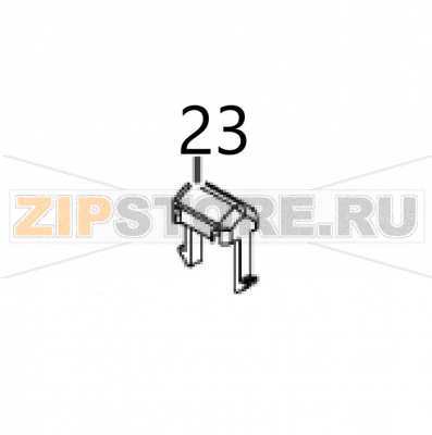 Label damper Sato FX3-LX Label damper Sato FX3-LXЗапчасть на деталировке под номером: 23Название запчасти на английском языке: Label damper Sato FX3-LX.