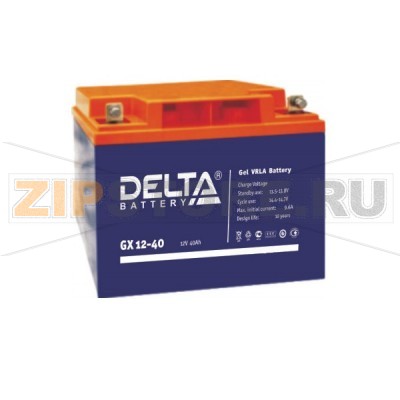 Delta GX 12-40 Гелевый аккумулятор Delta GX 12-40 (характеристики): Напряжение - 12 В; Емкость - 45 Ач; Габариты: 197 мм x 165 мм x 170 мм, Вес: 14,7 кгТехнология аккумулятора: GEL
