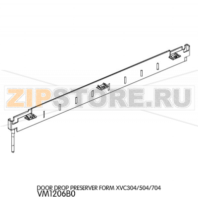 Door drop preserver form Unox XVC 305 Door drop preserver form Unox XVC 305Запчасть на деталировке под номером: 93Название запчасти на английском языке: Door drop preserver form Unox XVC 305