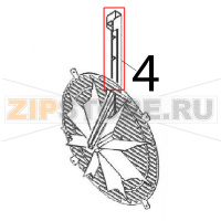 End pipe, complete Angelo Po FM1221E1