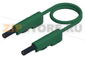 Провод тестовый 2 м, зеленый Hirschmann MLB 200/1 V GREEN 