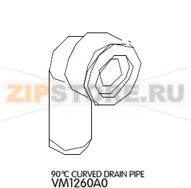 90°C curved drain pipe Unox XBC 1005 90°C curved drain pipe Unox XBC 1005Запчасть на деталировке под номером: 98Название запчасти на английском языке: 90°C curved drain pipe Unox XBC 1005