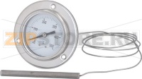 TELETHERMOMETER WHITE ø 60 mm 0-500°C