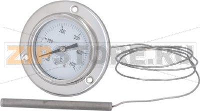 TELETHERMOMETER WHITE ø 60 mm 0-500°C 