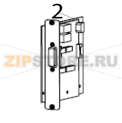 Kit applicator interface 24V I/O RH and LH Zebra 110PAX4 Kit applicator interface 24V I/O RH and LH Zebra 110PAX4Запчасть на деталировке под номером: 2