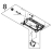 Ribbon base assembly TSC TTP-245С