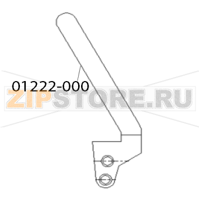 Free arm Zebra TTP 1020 Free arm Zebra TTP 1020Запчасть на деталировке под номером: 01222&dash;000