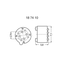 Подложка для транзистора Fischer Elektronik MS 58-7