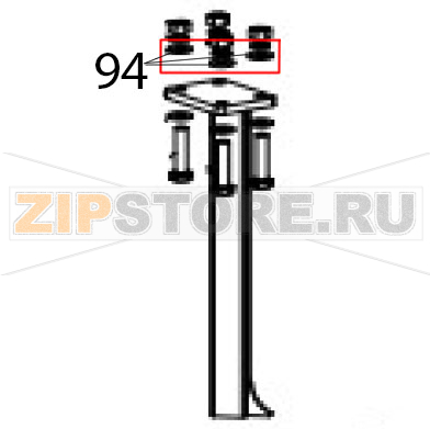 Flat key Hurakan HKN-20SN2V Flat key Hurakan HKN-20SN2VЗапчасть на деталировке под номером: 94