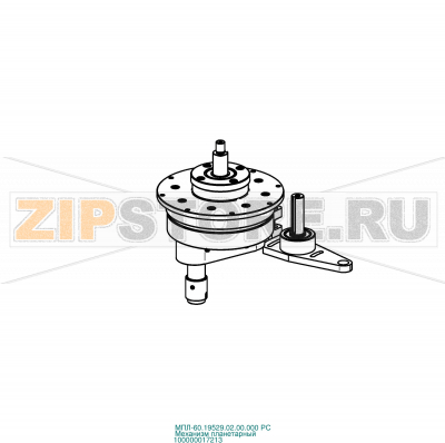 Механизм планетарный Abat МПЛ-60 Механизм планетарный промежуточный для миксера Abat МПЛ-60
Производитель: ЧувашТоргТехника

Запчасть изображена на деталировке под номером:&nbsp;100000017213 (МПЛ-60.19529.02.00.000 РС)