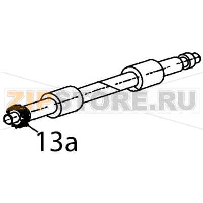 Cog wheel Zebra TTP-2030 Cog wheel Zebra TTP-2030Запчасть на деталировке под номером: 13a