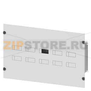 ALPHA 630 Universal Circuit breaker kit 5x 3VA10-11/100A/160A 3+4-pole H=600 mm W=900 mm, horizontal Installation for RCD module infeed side Siemens 8GK6735-6KK33 