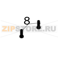 Screw, TP3x10 (for lower cover), MOQ 50 pcs TSC TTP-343C