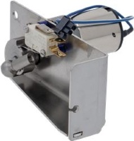 DC motor for drain outlet, complete