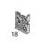 Arrow key Sato HR212 TT