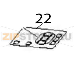 Nameplate Zebra ZD430 Nameplate Zebra ZD430Запчасть на деталировке под номером: 22