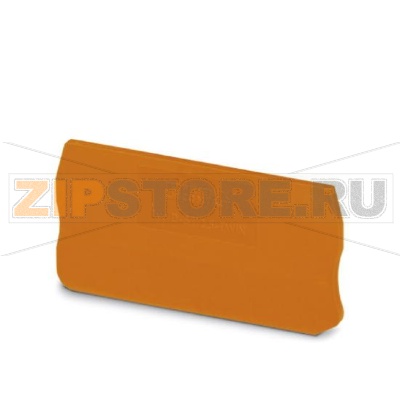 Концевая крышка Phoenix Contact D-ST 2,5-TWIN OG Длина: 60,5 мм, Ширина: 2,2 мм, Высота: 36,5 мм, Цвет: oранжевый.Минимальный заказ: 50 шт.Упаковка: 50 шт.