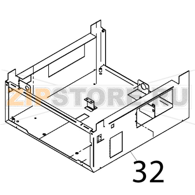 Basamento Teikos TS603 Basamento Teikos TS603Запчасть на деталировке под номером: 32