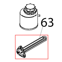Resistenza 2500 Вт flangia triangolare Teikos TS820