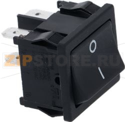 ВЫКЛЮЧАТЕЛЬ ЧЕРНЫЙ ДВУХПОЛЮСНЫЙ 10А 250В NUOVA SIMONELLI 