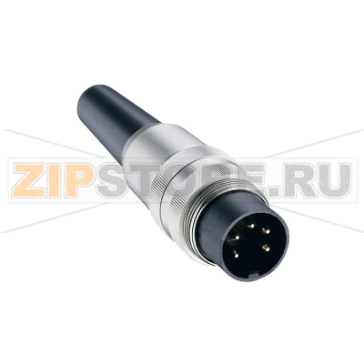 Штекер кабельный, прямой, 5 контактов Lumberg SV 50/6 