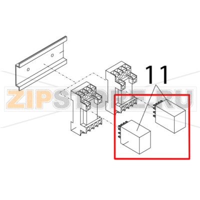 Relay IDEC RY4S-D Bear Varimixer AR80 VL-1S Relay IDEC RY4S-D Bear Varimixer AR80 VL-1SЗапчасть на деталировке под номером: 11