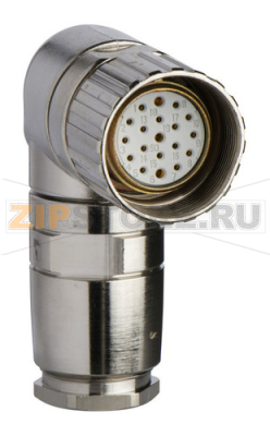 Разъем угловой М23, 19 контактов Schneider Electric XZCC23FCM190S 