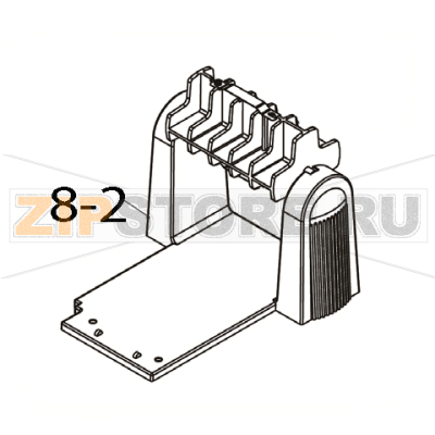 External roll mount TSC TA210 External roll mount TSC TA210Запчасть на деталировке под номером: 8-2