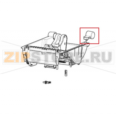 Петля крышки Zebra ZD620 Direct Thermal Петля крышки Zebra ZD620 Direct ThermalЗапчасть на сборочном чертеже под номером: 8Название запчасти Zebra на английском языке: Cover Hinge