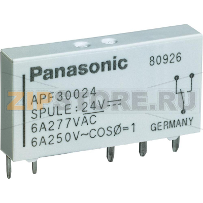 Реле электромагнитное 24 В/DC, 6 А, 1 шт Panasonic APF10224 