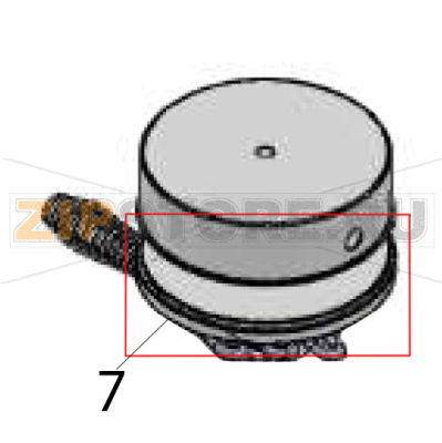 Cooking plate Hurakan HKN-GES4M Cooking plate Hurakan HKN-GES4MЗапчасть на деталировке под номером: 7
