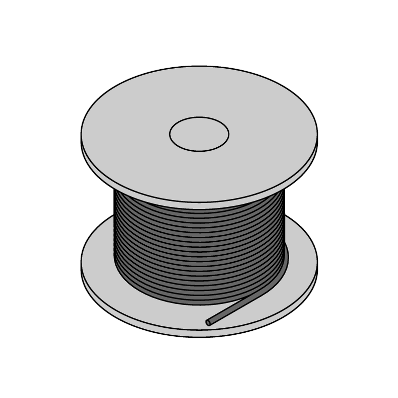 Кабель в катушке Turck CABLE8X0.25-SH-PUR-BK-500M/TXL 