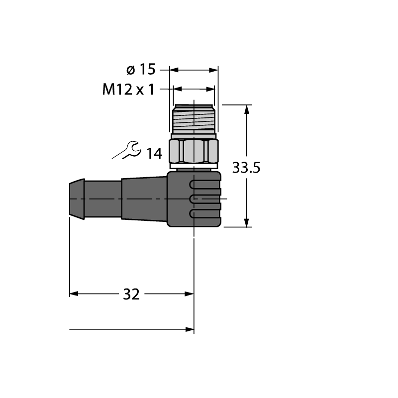 Кабель PP-EPDM Turck WKCV5T-2-WSCV5T/TFW 