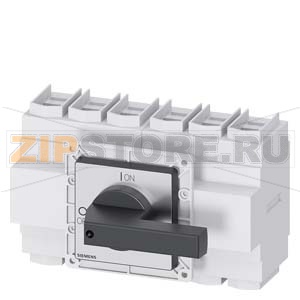 ГЛАВНЫЙ КОНТРОЛЬНЫЙ ВЫКЛЮЧАТЕЛЬ 4-ПОЛЮСА FRONT MOUNTING FOUR-HOLE MOUNTING ROTARY ACTUATOR BLACK Siemens 3LD2305-3VK11 